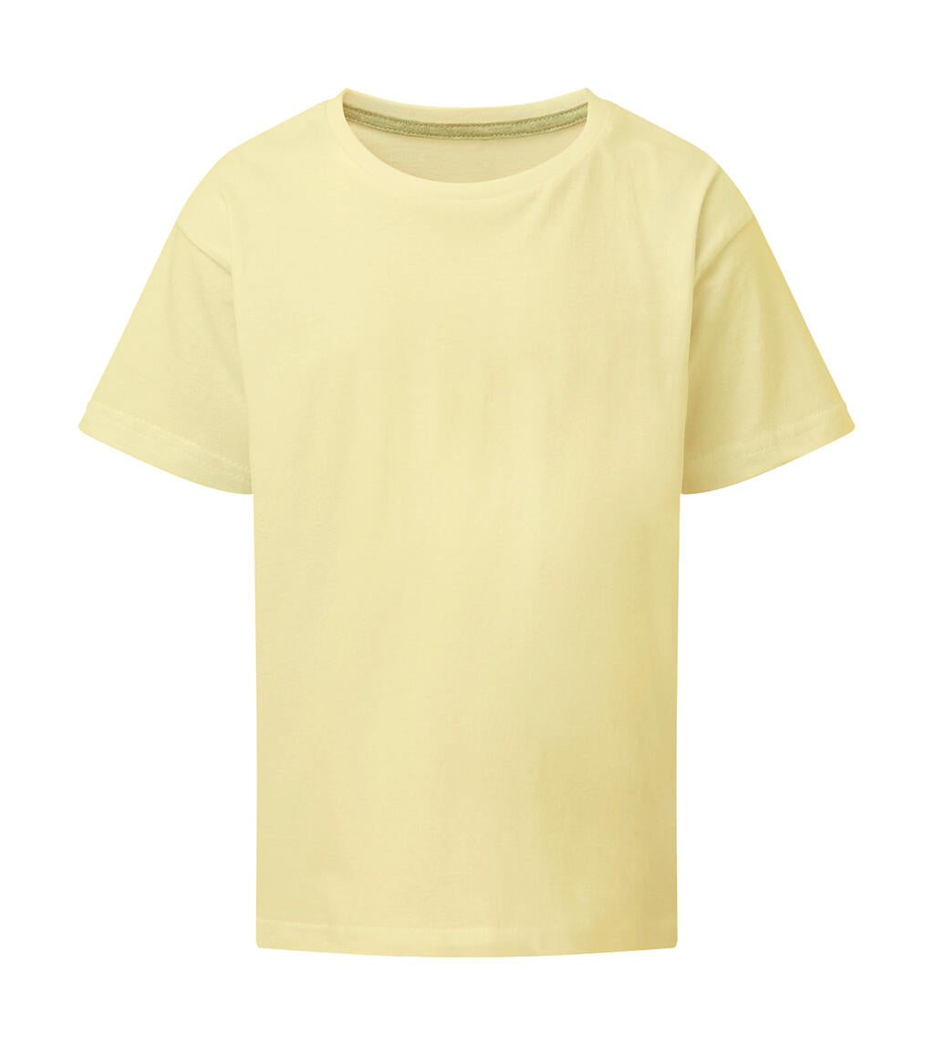 Signature Tagless Tee Kids in Farbe Anise Flower