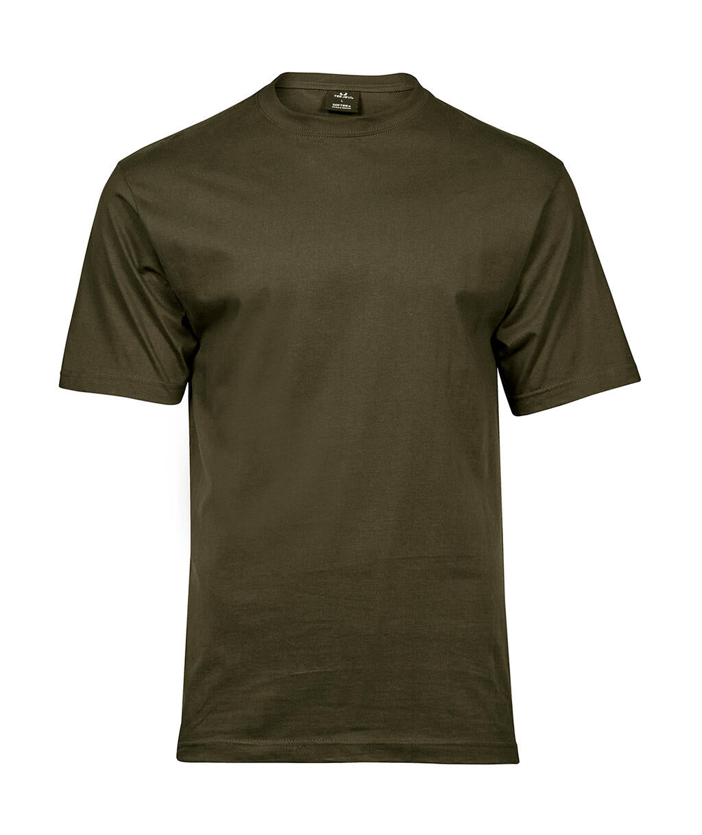 Sof Tee in Farbe Olive