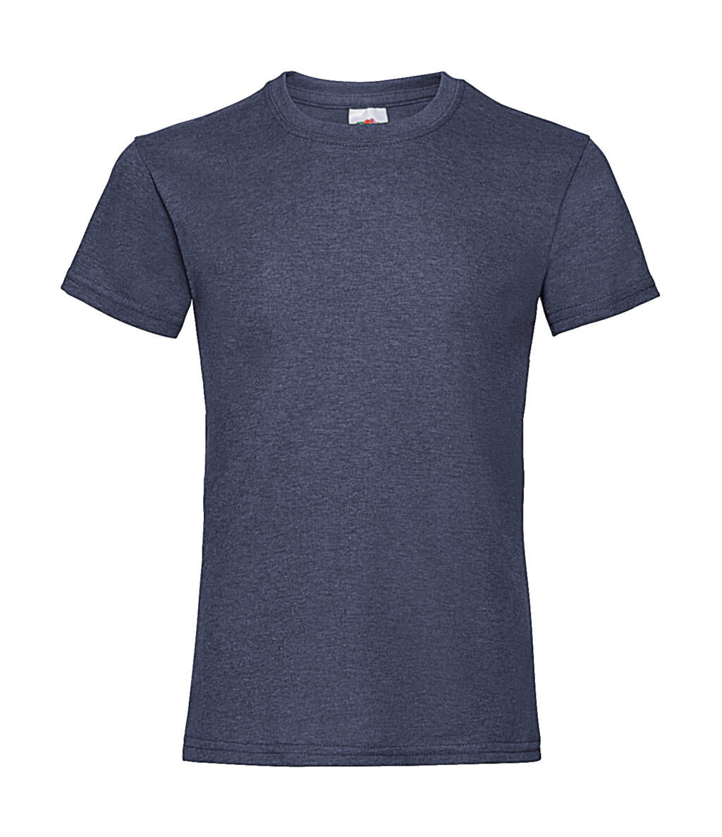 Girls Valueweight T in Farbe Heather Navy