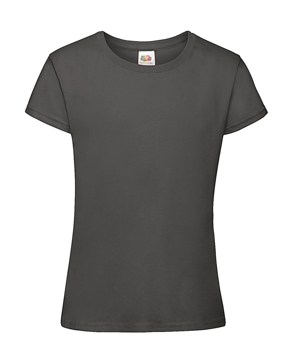 Girls' Sofspun® T in Farbe Light Graphite