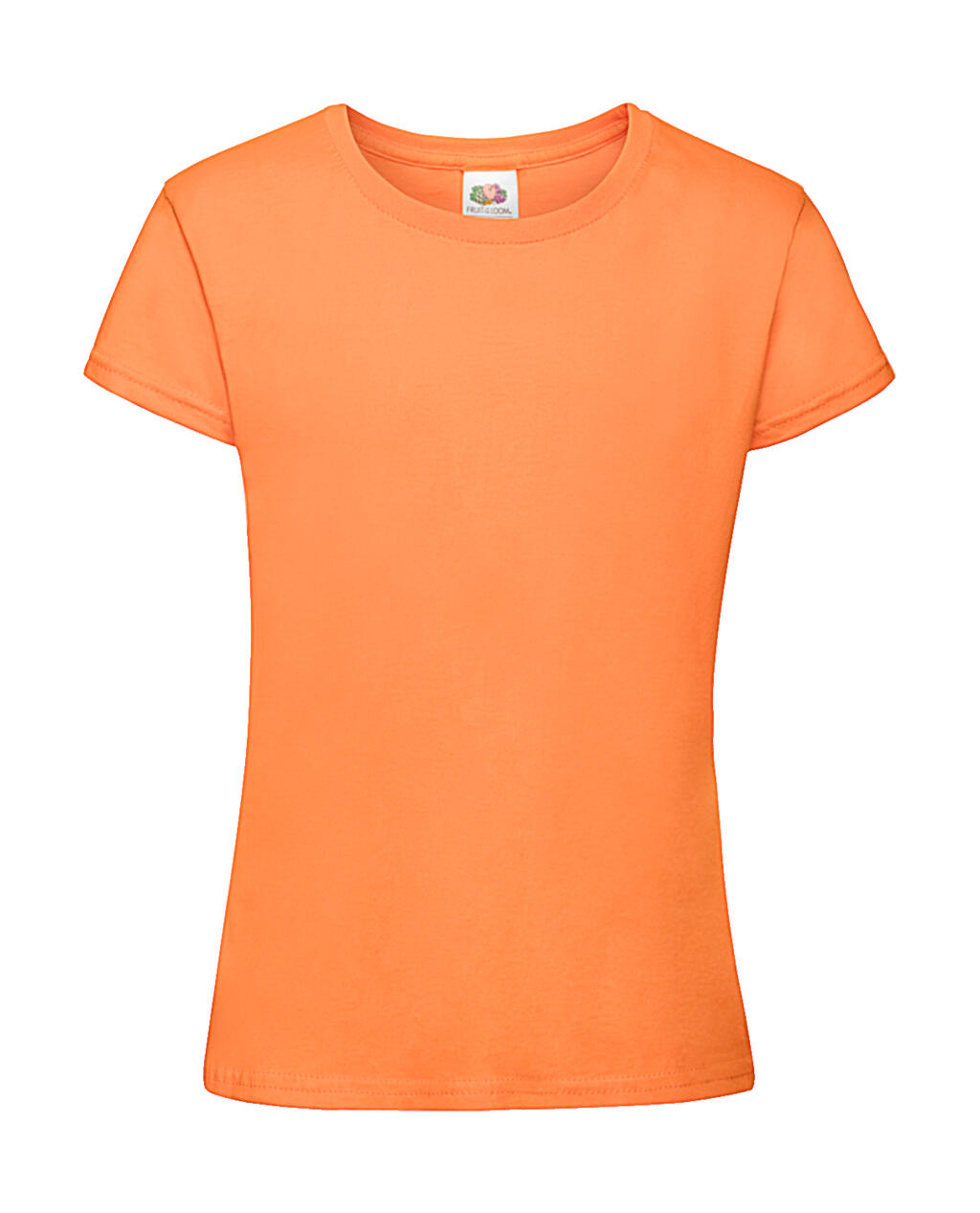 Girls' Sofspun® T in Farbe Orange