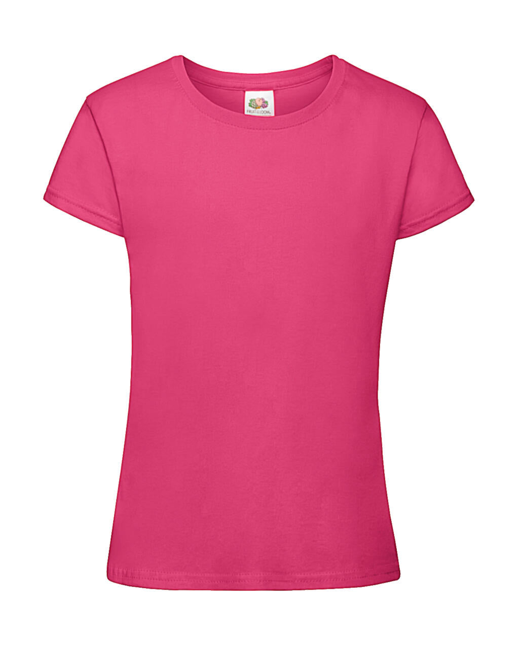 Girls' Sofspun® T in Farbe Fuchsia