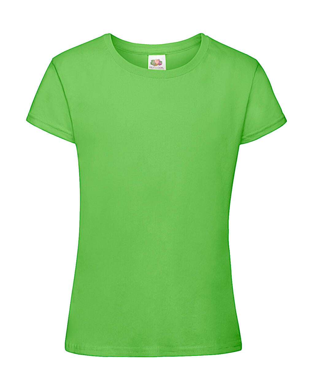 Girls' Sofspun® T in Farbe Lime Green