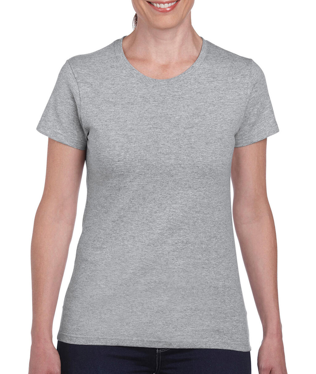 Ladies' Heavy Cotton T-Shirt in Farbe Sport Grey