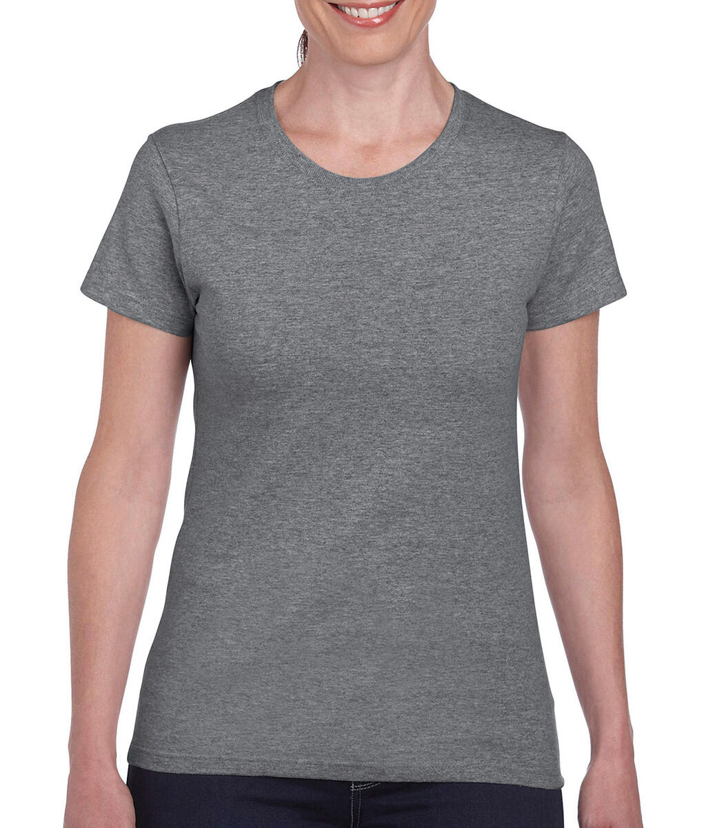 Ladies' Heavy Cotton T-Shirt in Farbe Graphite Heather