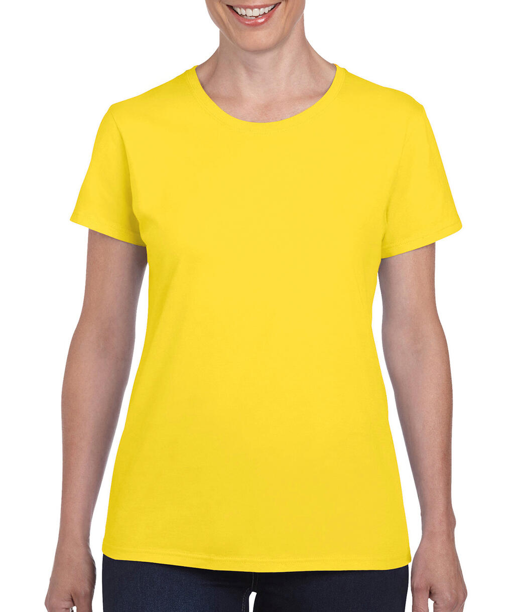 Ladies' Heavy Cotton T-Shirt in Farbe Daisy