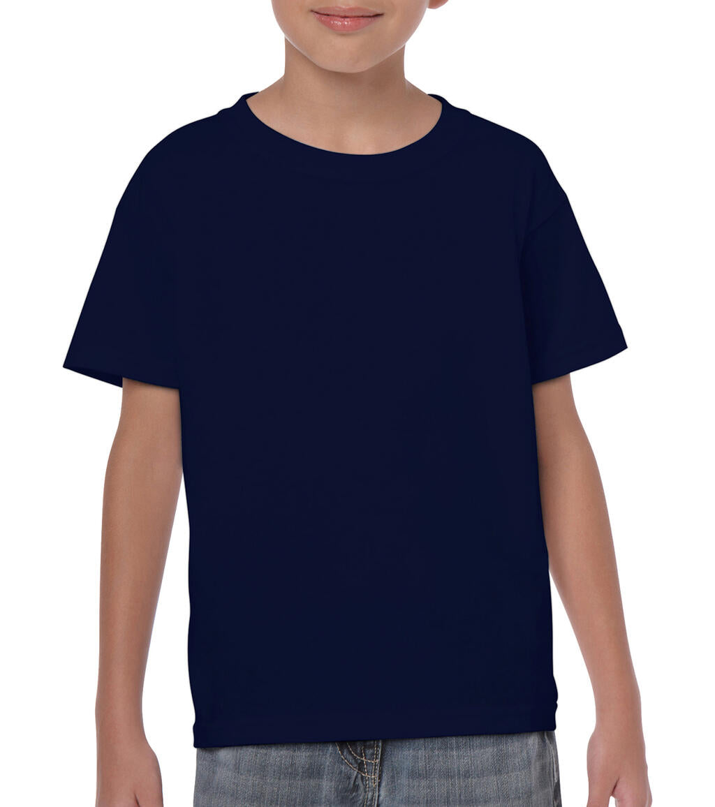 Heavy Cotton Youth T-Shirt in Farbe Navy
