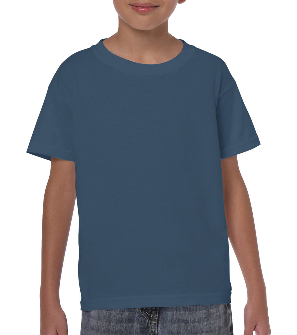 Heavy Cotton Youth T-Shirt in Farbe Indigo Blue