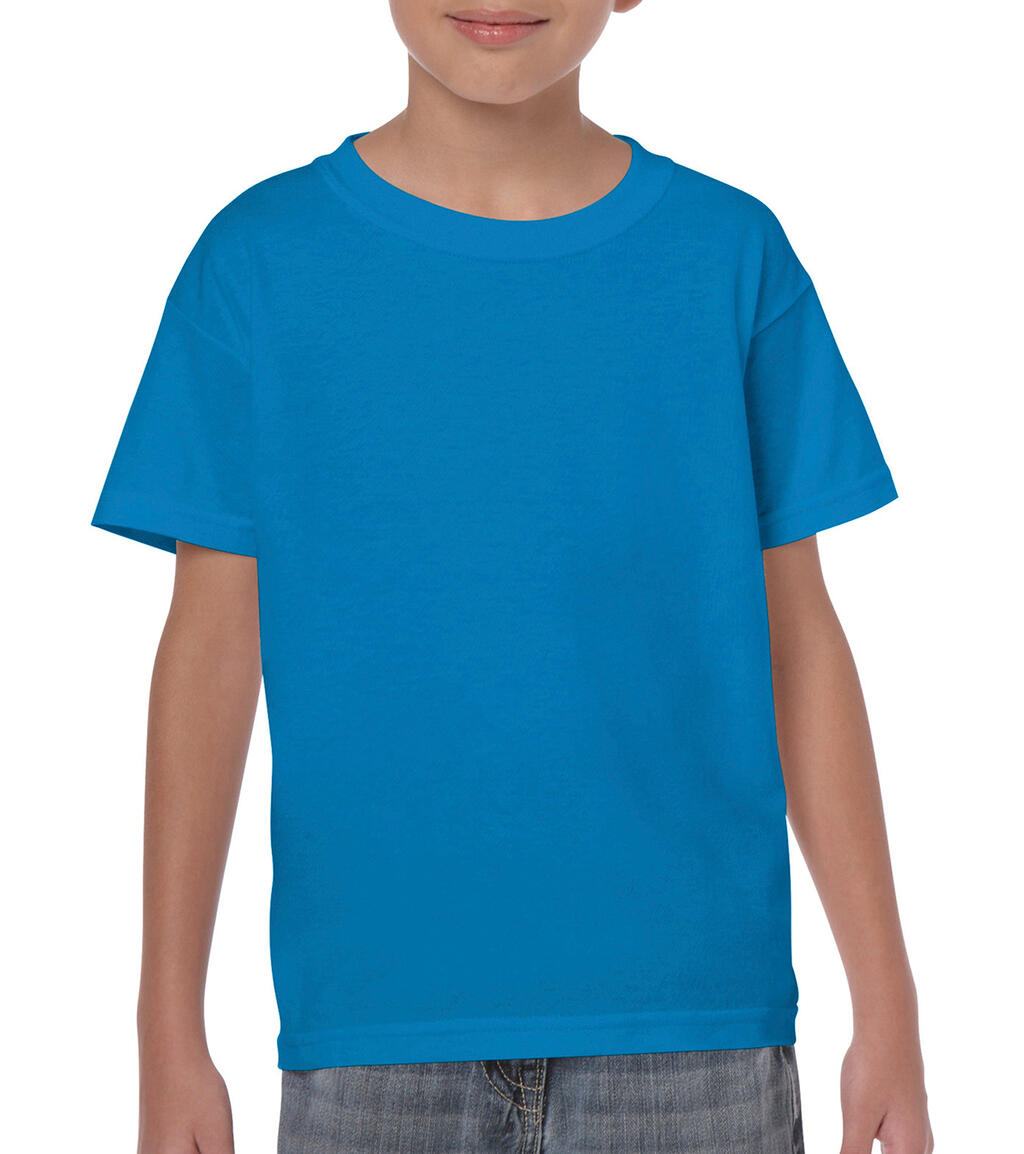 Heavy Cotton Youth T-Shirt in Farbe Sapphire