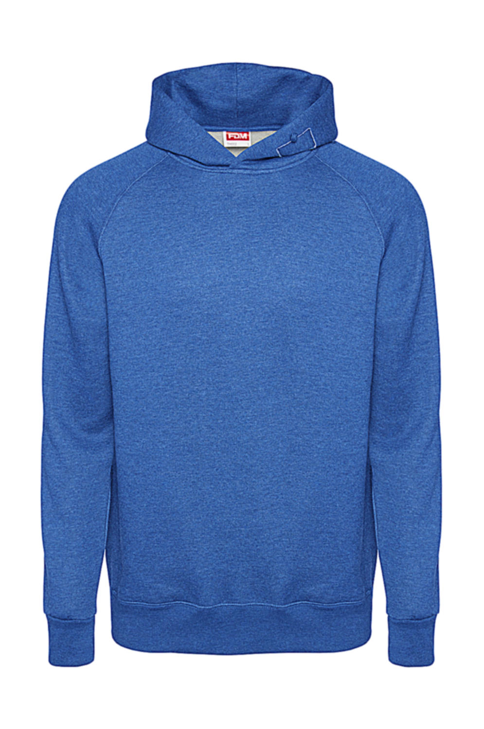Tagless Media Hoodie in Farbe Heather Royal