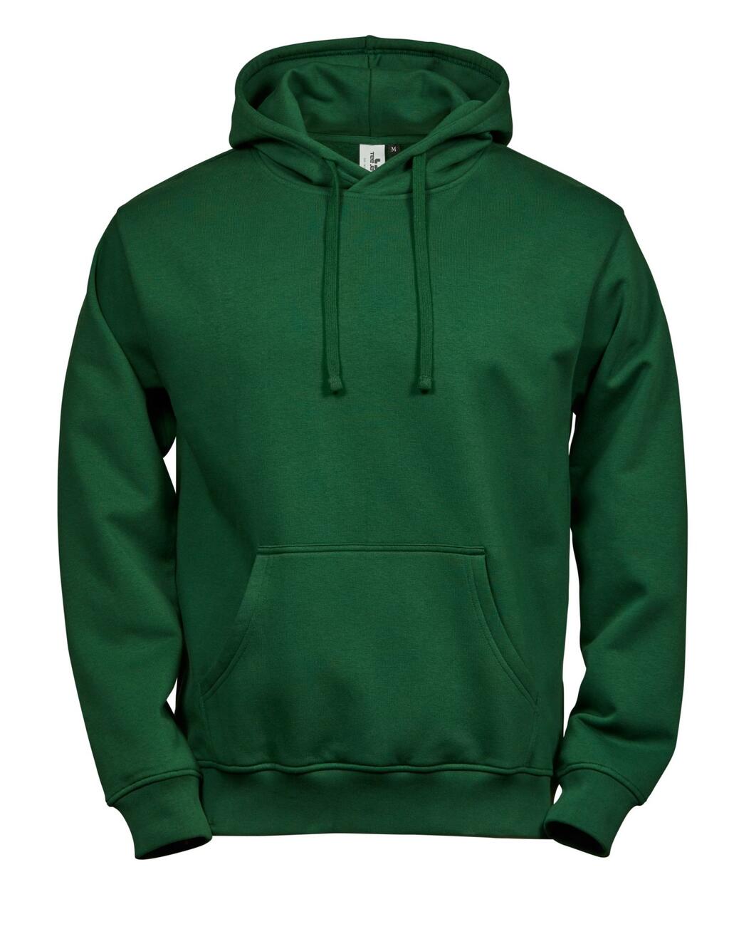 Power Hoodie in Farbe Forest Green