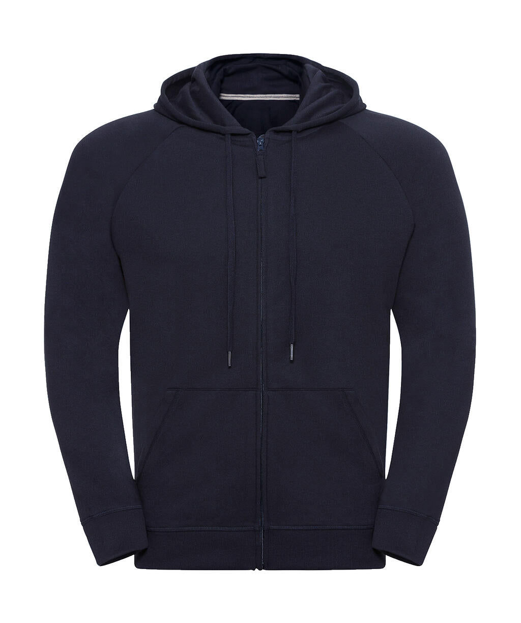Men's HD Zipped Hood Sweat in Farbe French Navy