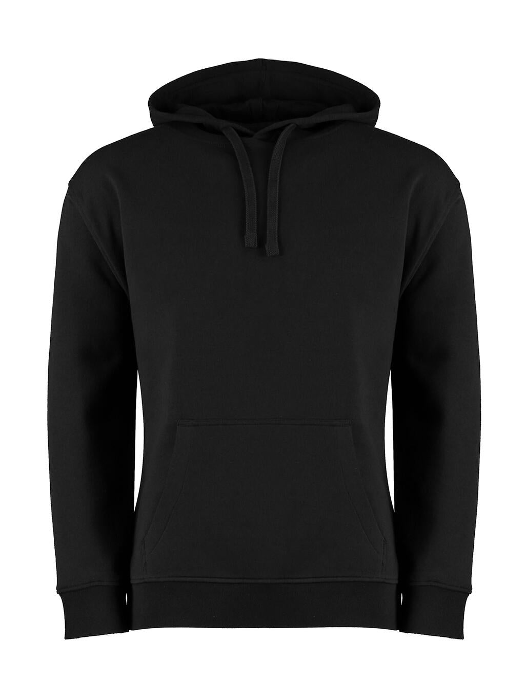 Regular Fit Hoodie in Farbe Black