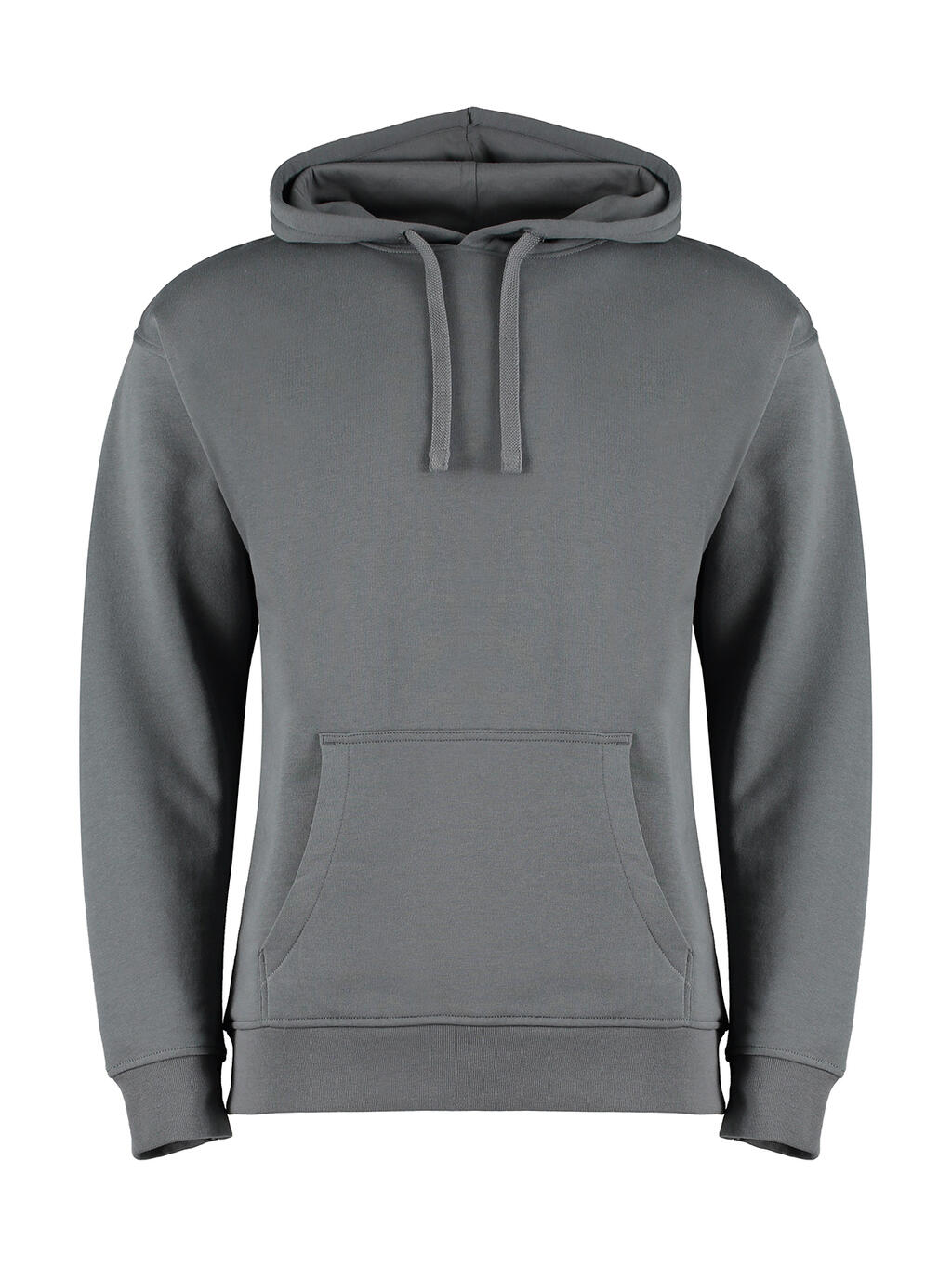 Regular Fit Hoodie in Farbe Dark Grey