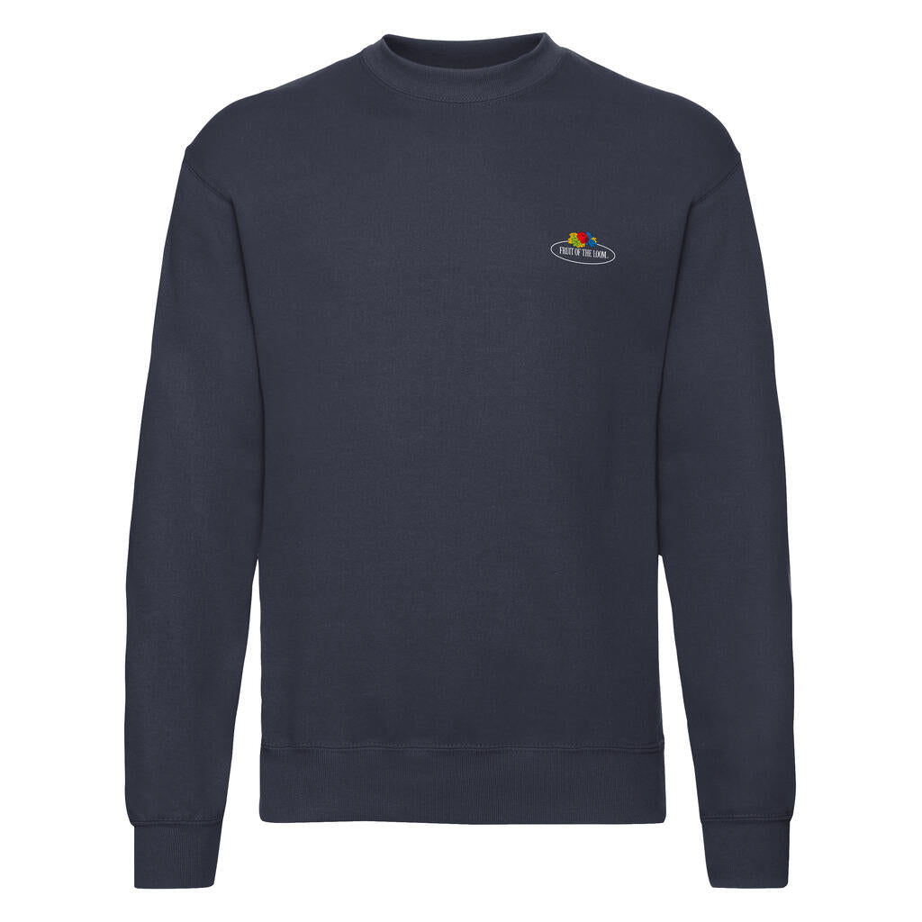 Vintage Sweat Set In Small Logo Print in Farbe Deep Navy