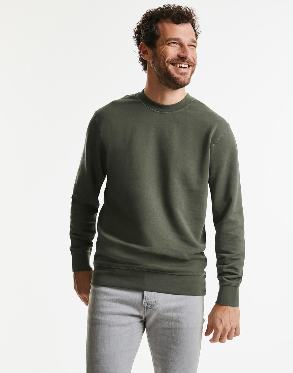 Pure Organic Reversible Sweat in Farbe White