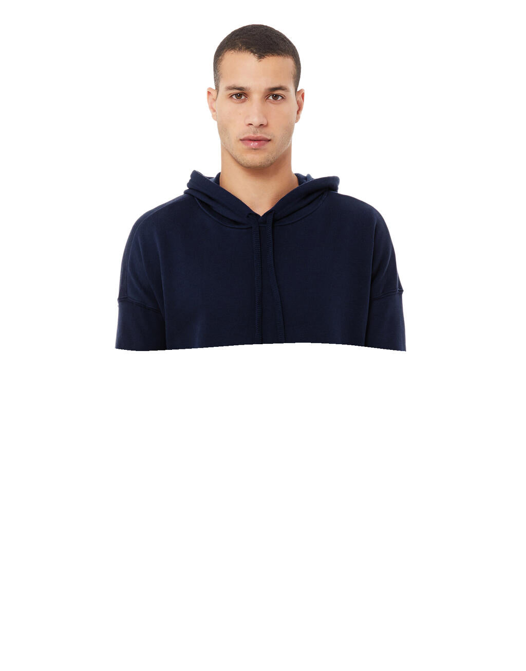 Unisex Sponge Fleece Pullover DTM Hoodie in Farbe Navy