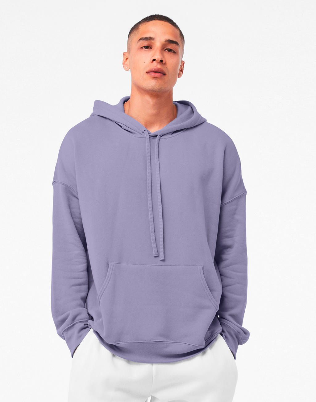 Unisex Sponge Fleece Pullover DTM Hoodie in Farbe Dark Lavender