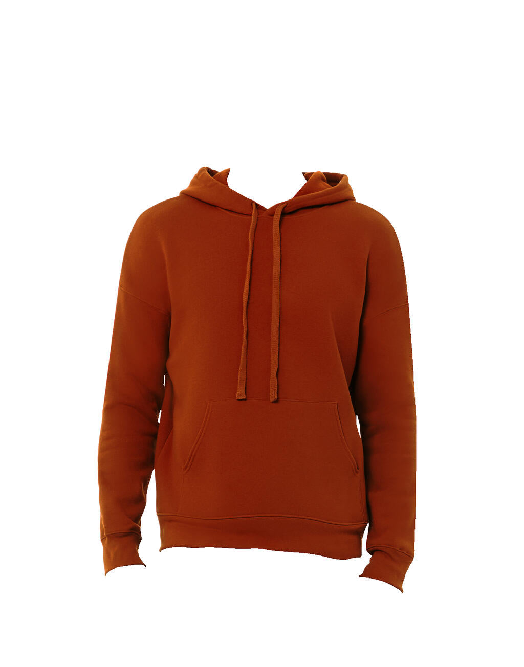 Unisex Sponge Fleece Pullover DTM Hoodie in Farbe Brick