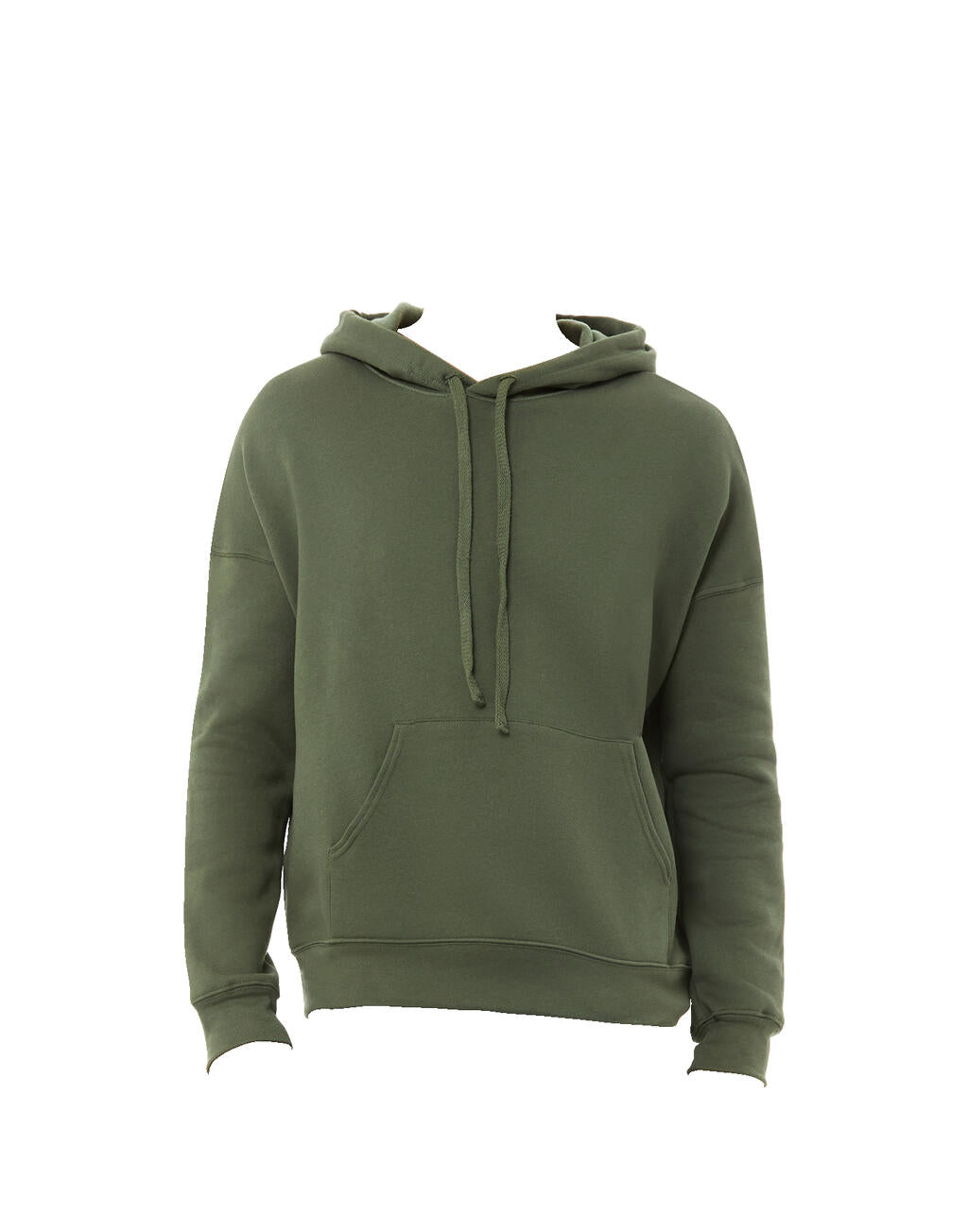 Unisex Sponge Fleece Pullover DTM Hoodie in Farbe Military Green