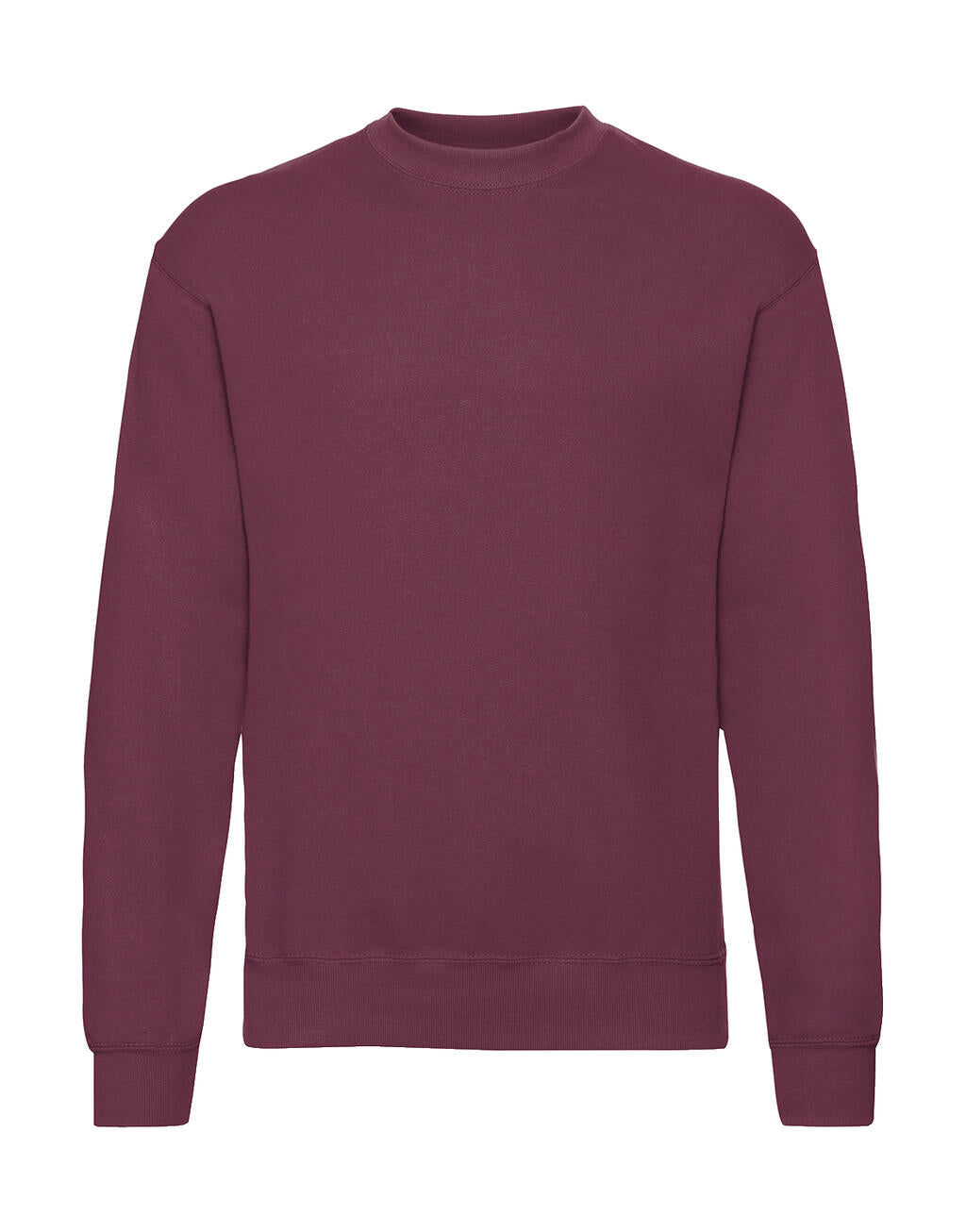 Classic Set In Sweat in Farbe Burgundy