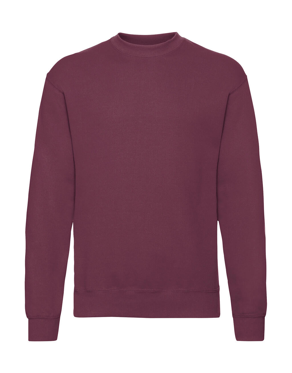 Classic Set In Sweat in Farbe Burgundy