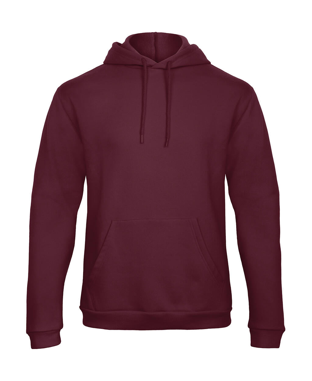 ID.203 50/50 Hooded Sweatshirt Unisex in Farbe Burgundy