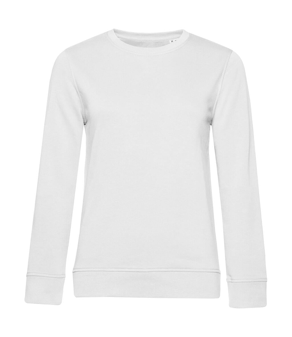 Organic Inspire Crew Neck /women in Farbe White