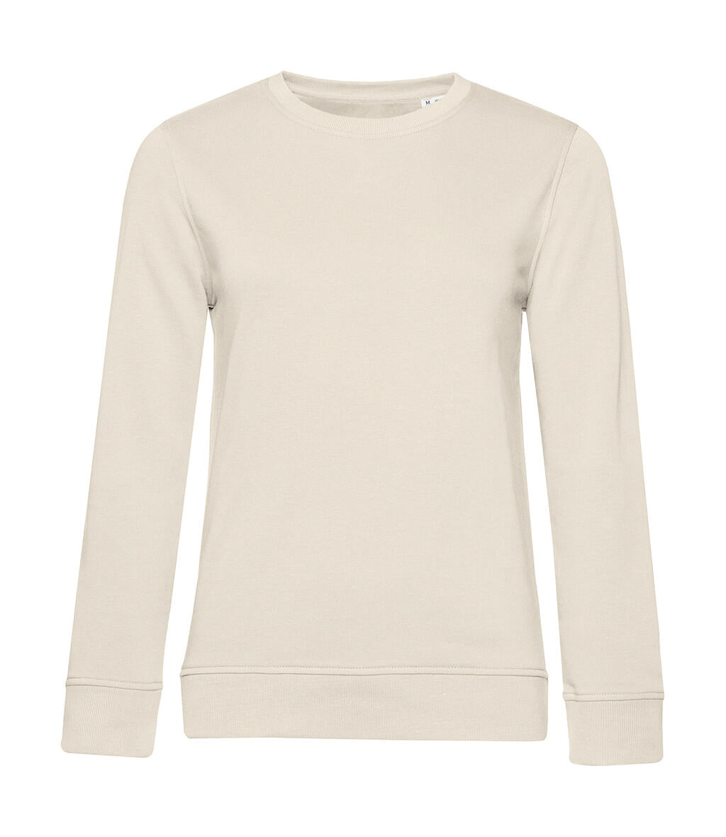 Organic Inspire Crew Neck /women in Farbe Off White