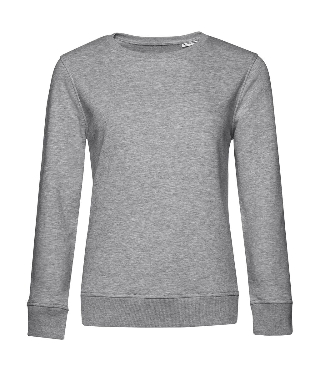 Organic Inspire Crew Neck /women in Farbe Heather Grey