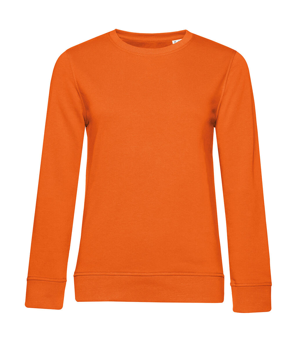 Organic Inspire Crew Neck /women in Farbe Pure Orange