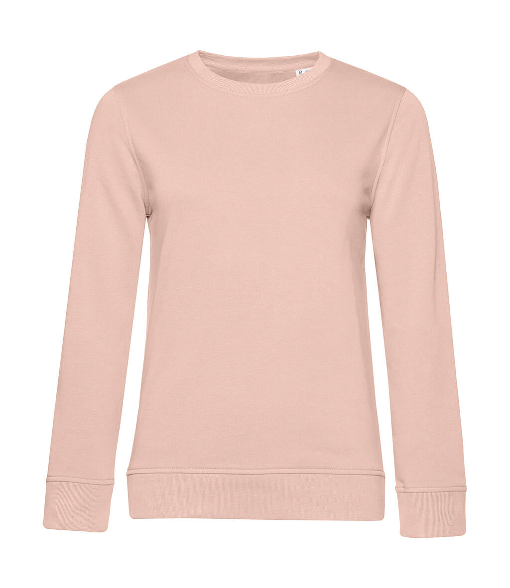 Organic Inspire Crew Neck /women in Farbe Soft Rose