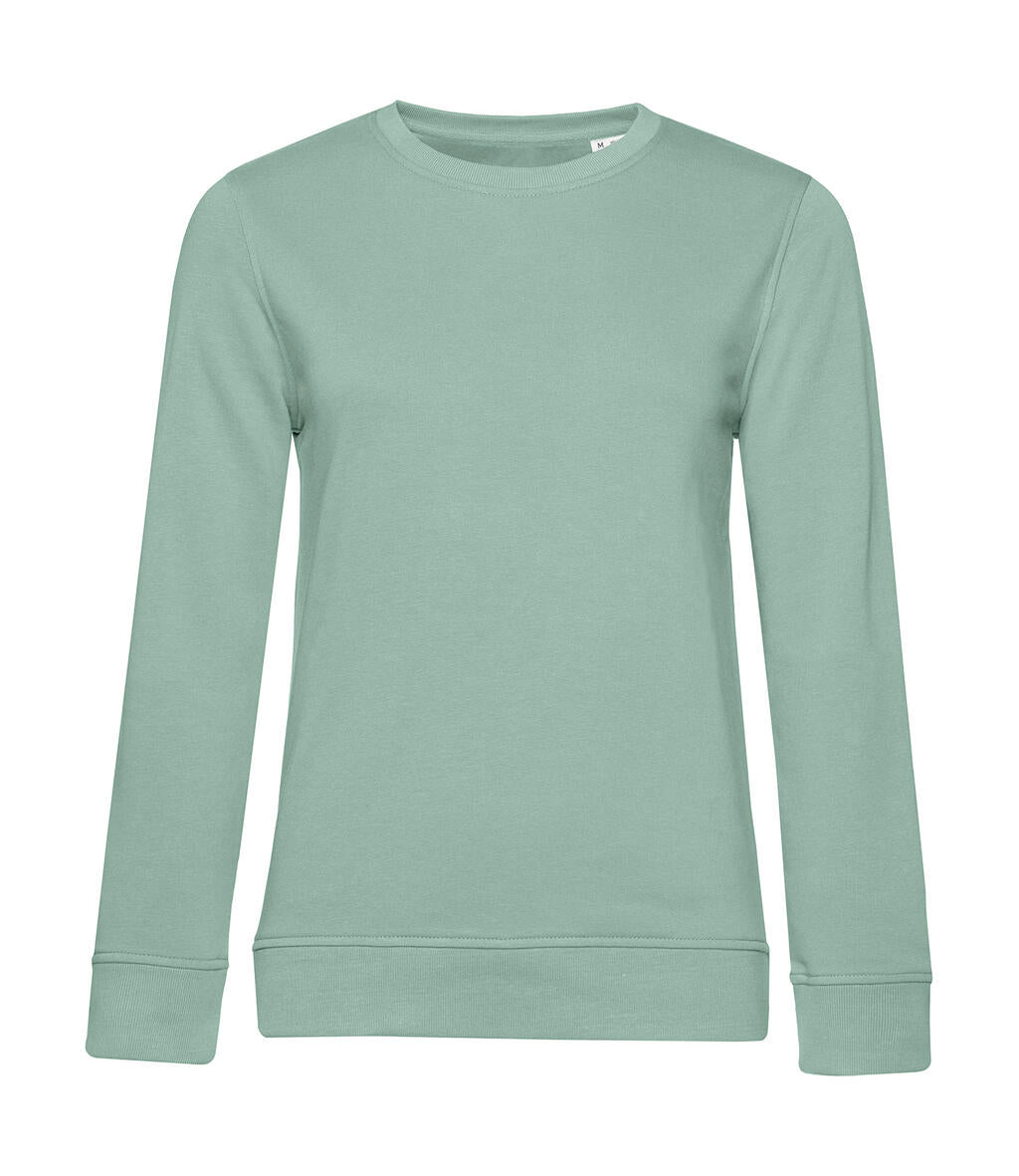 Organic Inspire Crew Neck /women in Farbe Sage