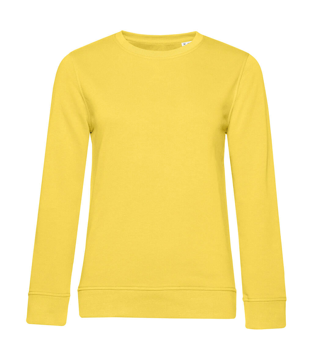 Organic Inspire Crew Neck /women in Farbe Yellow Fizz