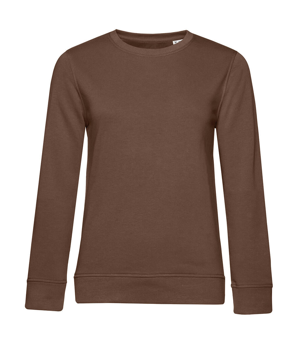 Organic Inspire Crew Neck /women in Farbe Mocha