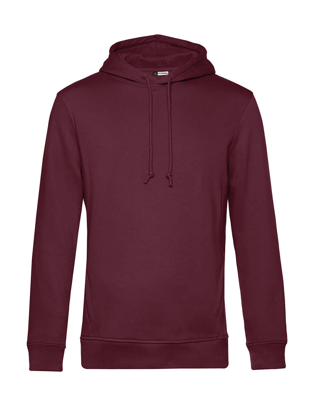 Organic Inspire Hooded_° in Farbe Burgundy