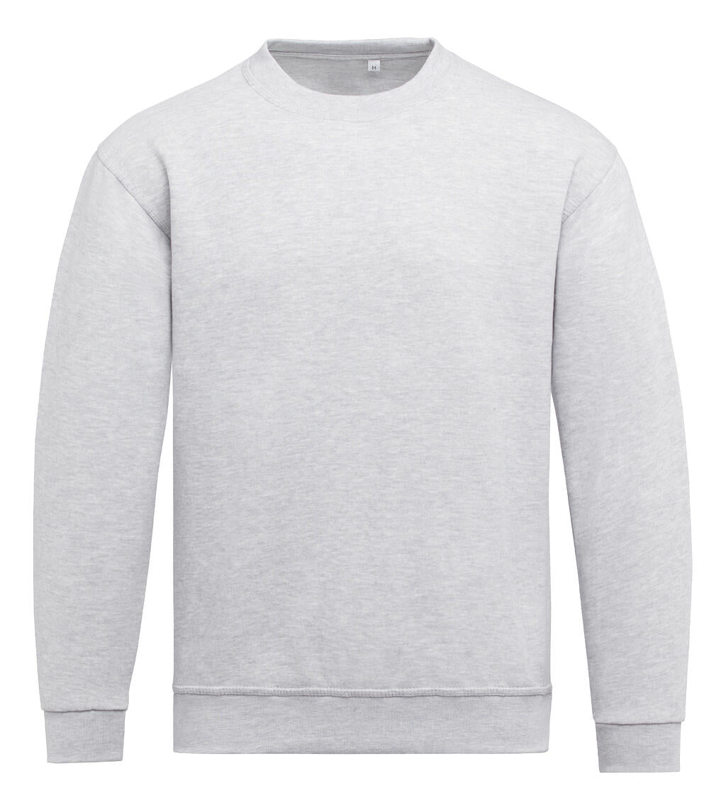 Unisex Crew Sweat in Farbe Heather Grey