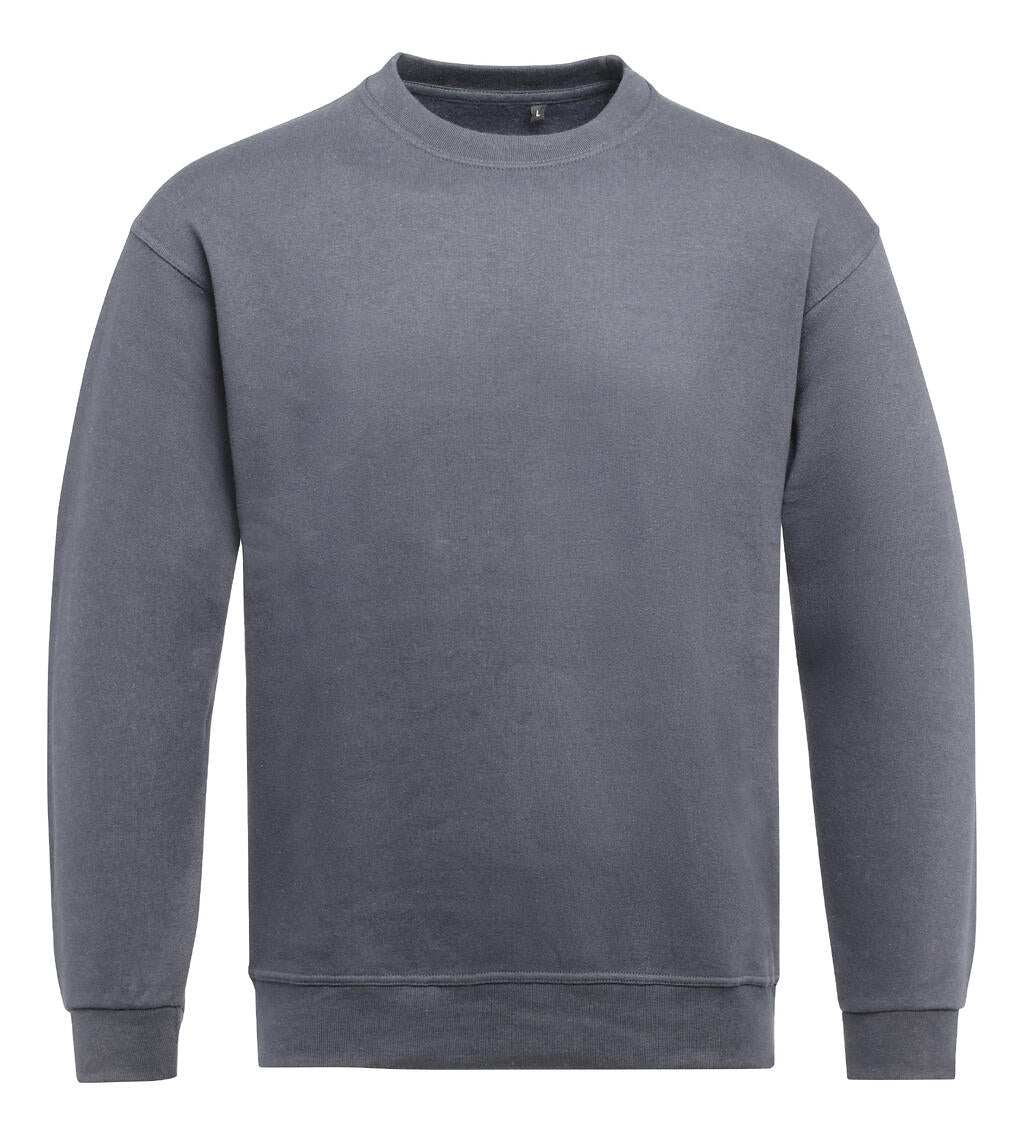 Unisex Crew Sweat in Farbe Charcoal