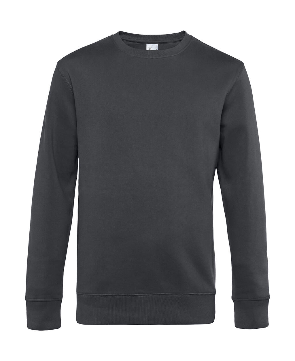 KING Crew Neck in Farbe Asphalt