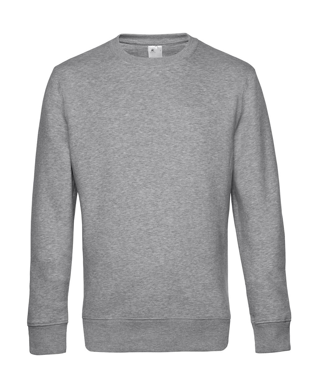 KING Crew Neck in Farbe Heather Grey