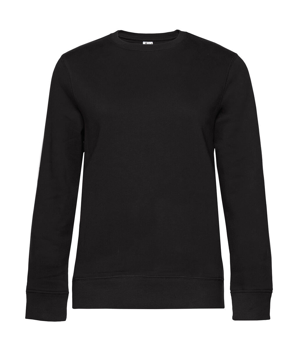 QUEEN Crew Neck in Farbe Black Pure