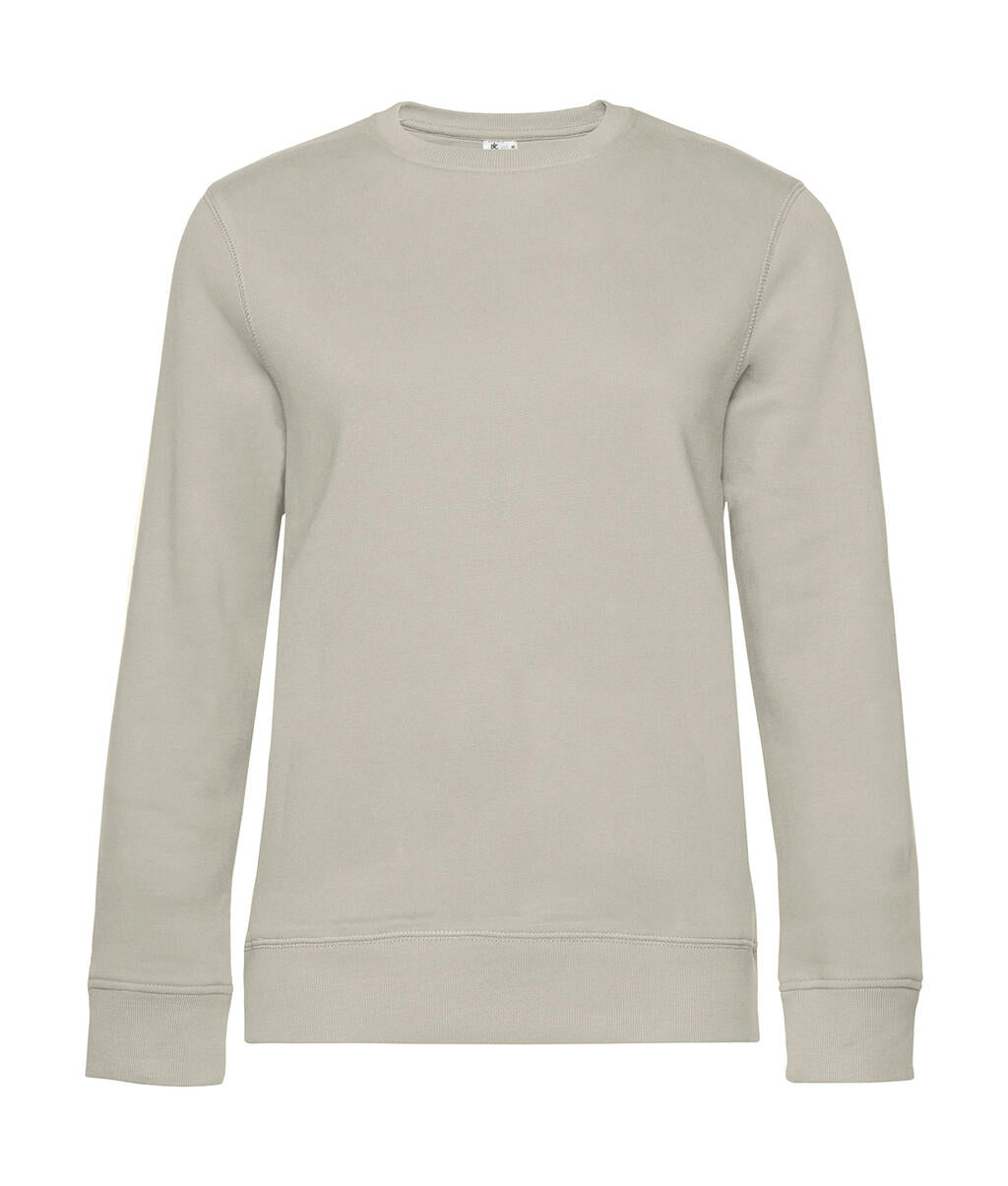 QUEEN Crew Neck in Farbe Grey Fog