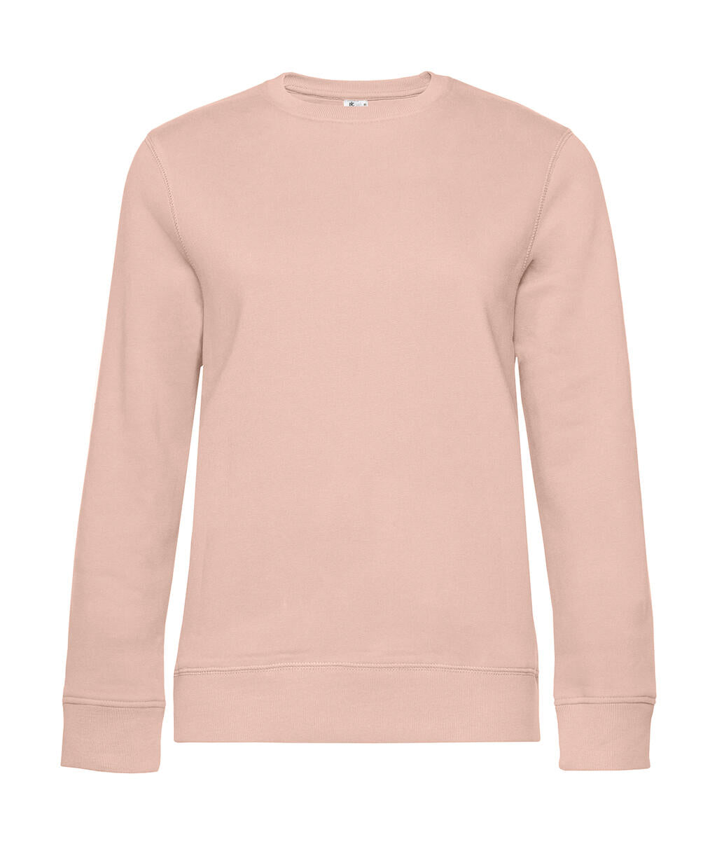 QUEEN Crew Neck_° in Farbe Soft Rose