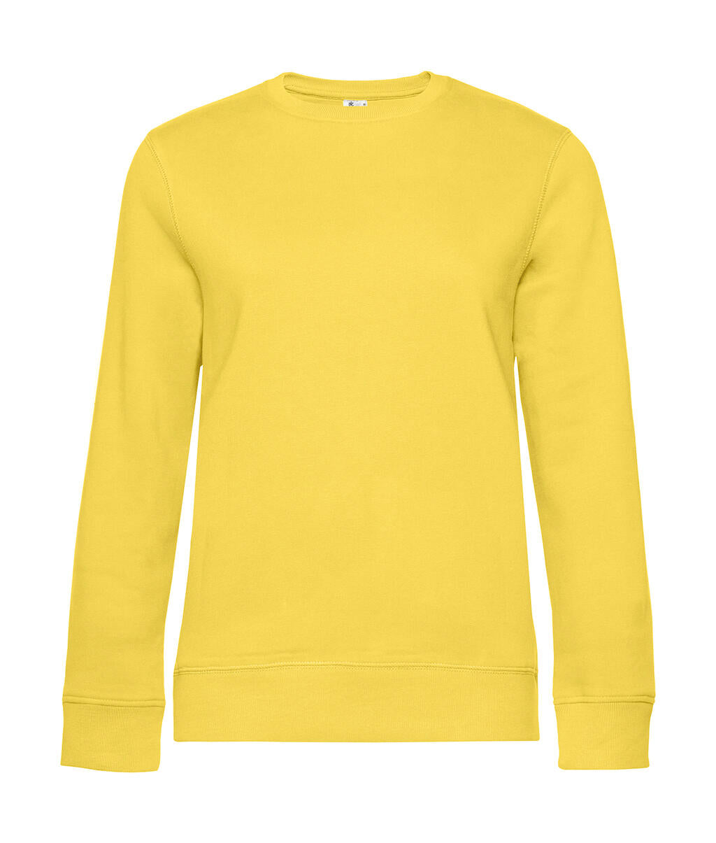 QUEEN Crew Neck in Farbe Yellow Fizz