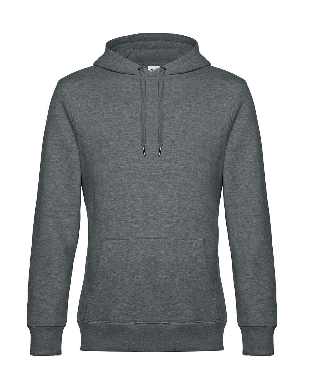 KING Hooded in Farbe Heather Mid Grey