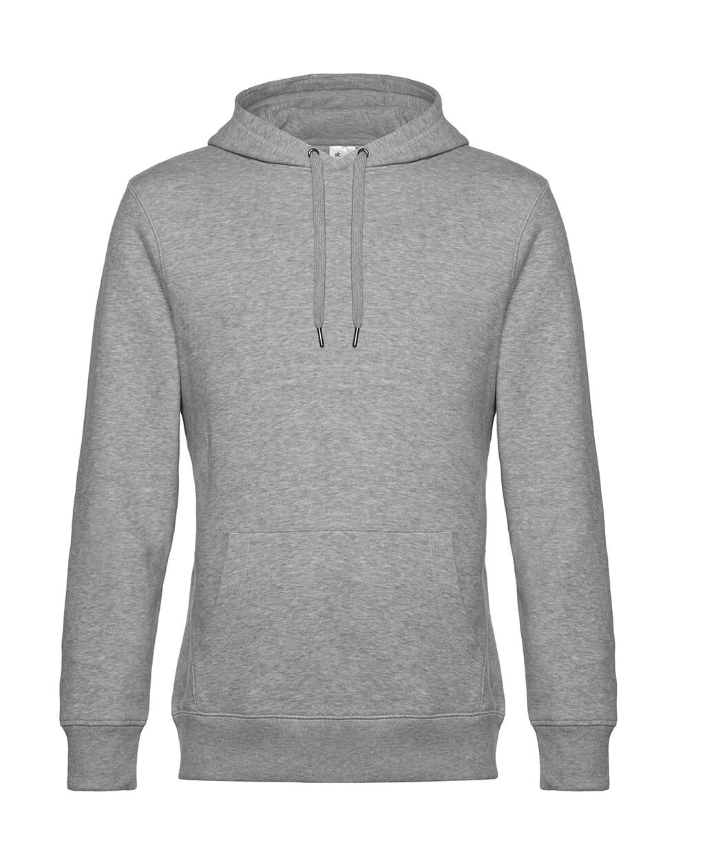KING Hooded in Farbe Heather Grey