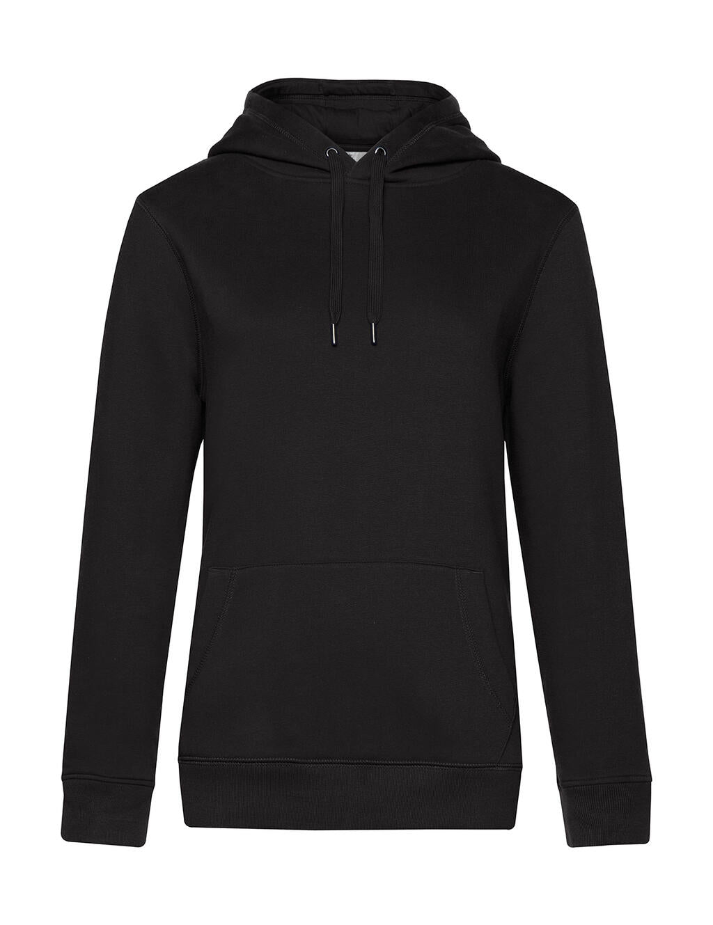 QUEEN Hooded in Farbe Black Pure
