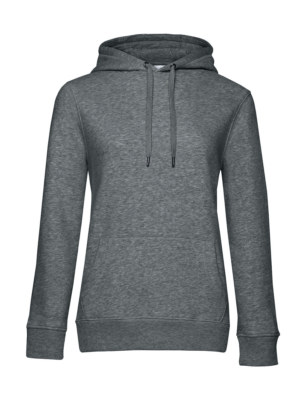 QUEEN Hooded in Farbe Heather Mid Grey