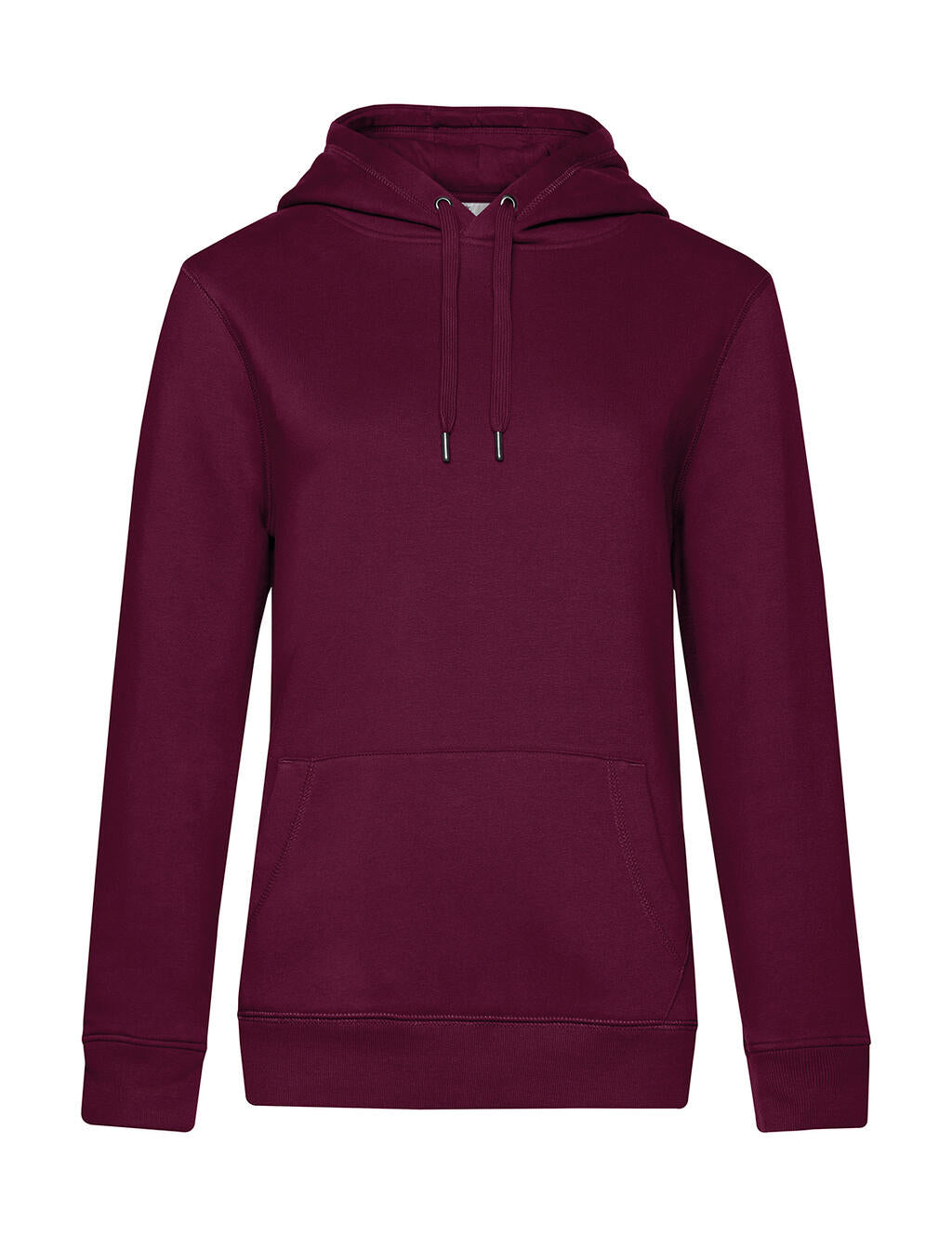 QUEEN Hooded in Farbe Dark Cherry