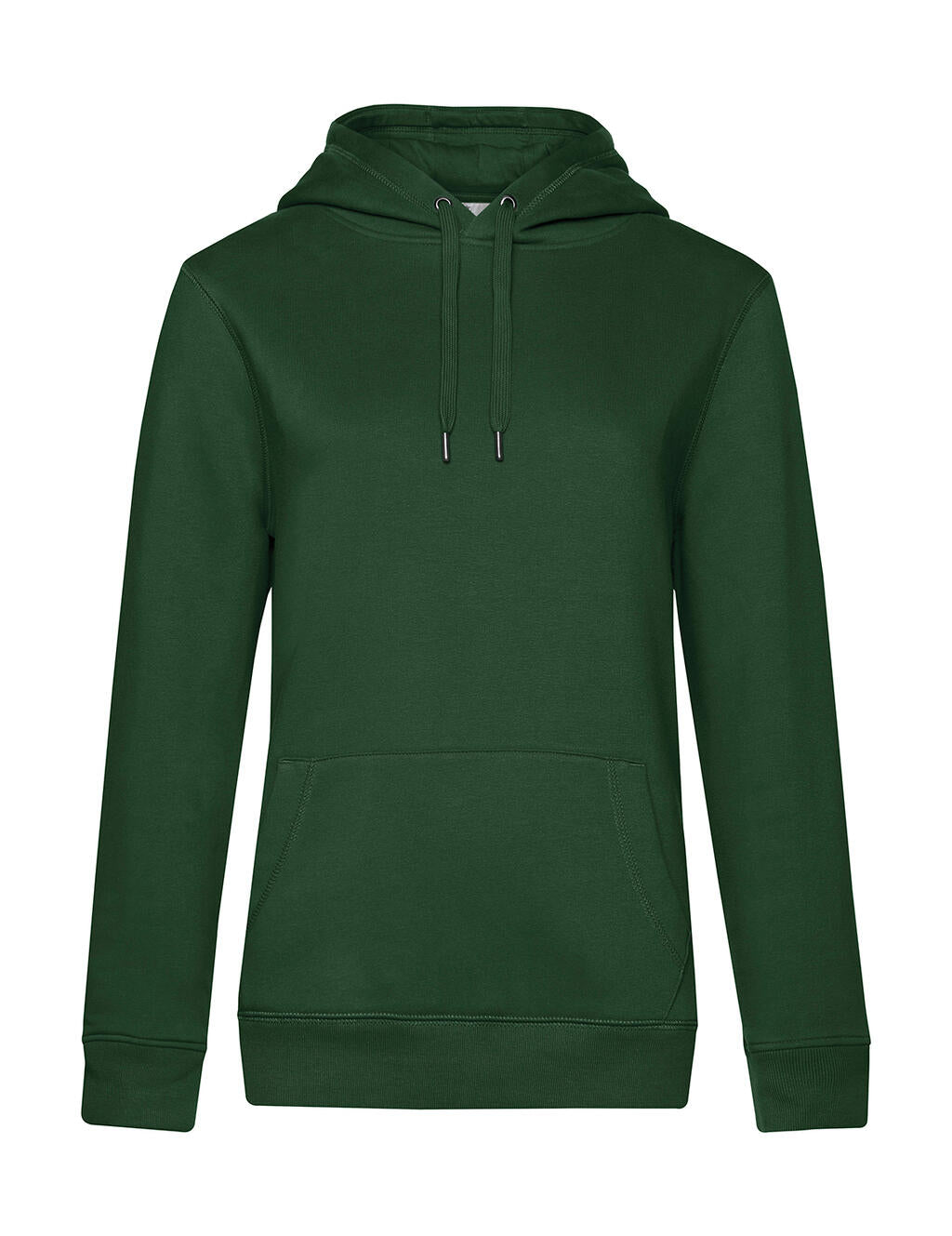 QUEEN Hooded in Farbe Bottle Green